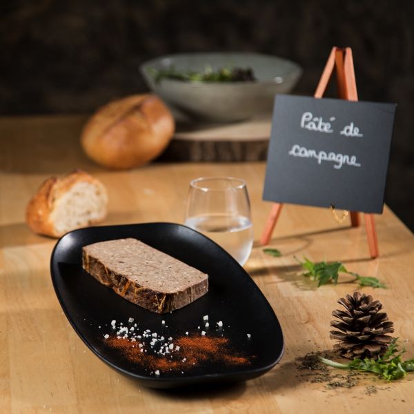 pâté de campagne en tranche