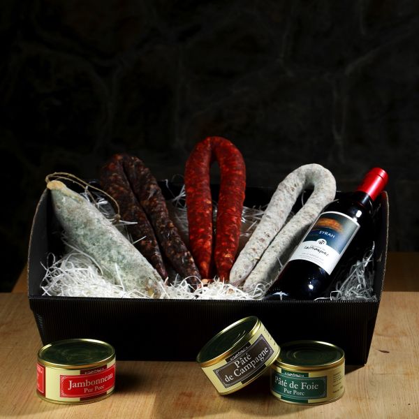 Coffret Cadeau Charcuterie & Vin d'Ariège