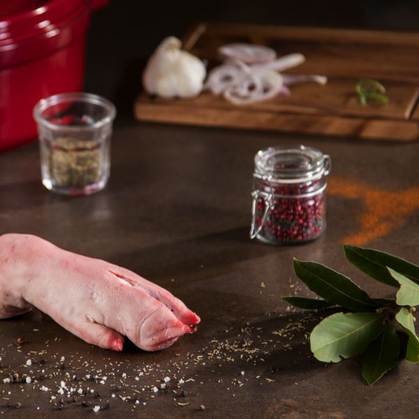 pieds de porc