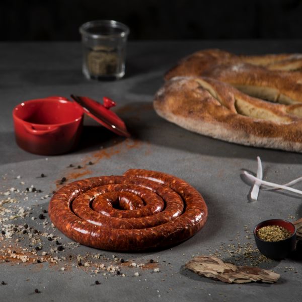 saucisse fraîche piment d'espelette
