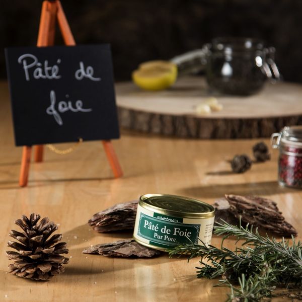 boîte de pâté pur porc